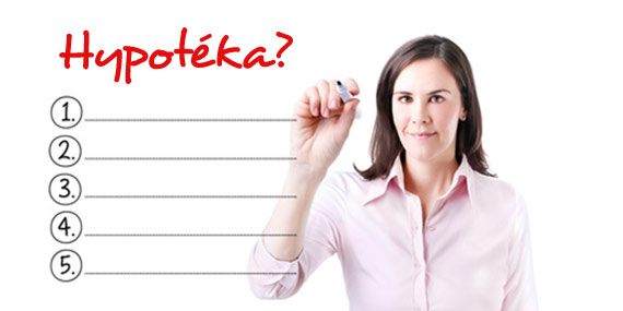 Hypotéka v pěti krocích 